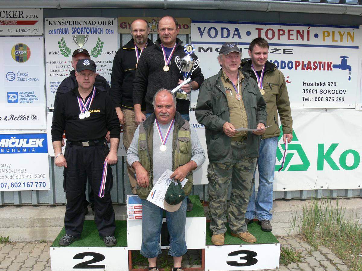 2011 Mistrovství Unitop ČR - střelecká soutež - Lomnice (u Sokolova) -družstvo